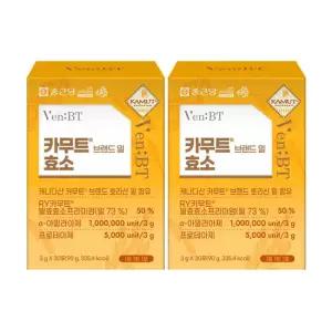 종근당 벤비티 카무트 브랜드밀 효소 3g 30포, 2개