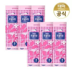 [태화] 고무장갑 소형 S소 핑크 X 6개[35852212]
