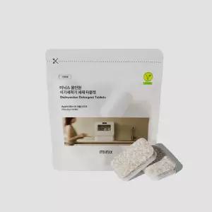 미닉스 식기세척기 세제 올인원 타블렛 물때방지 8g 30개입