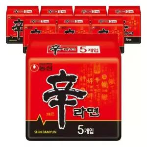 농심 신라면 120g, 40개