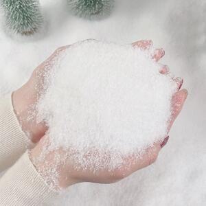 30G 시뮬레이션 Snowflak 소형 거친/고운 눈 가루 모델 크리스마스/건물 모래 테이블 장면 레이아웃 재료
