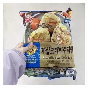 오뚜기 오즈키친 게살크래미주먹밥 500g x 1개 31680 (29468099)