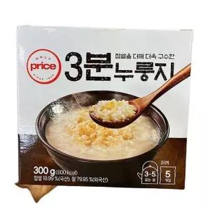 Only Price 3분 누룽지 60g x 5 X 2개 81722 (29468127)