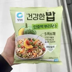 청정원 건강한밥 단호박 뿌리채소 200g P00370340 (29467632)