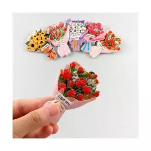 꽃다발 냉장고 자석 현관 마그넷 인테리어 장식 소품 꽃 어버이날 카네이션 해바라기 선물