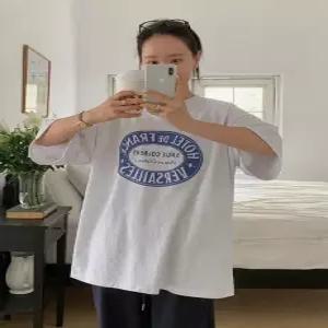 써클 라운드넥 오버핏 반팔티 (3 color)