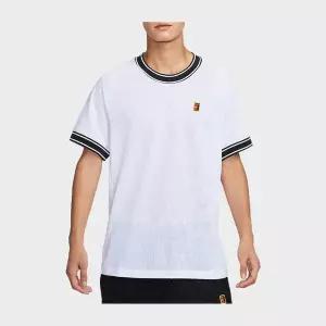 나이키 코트 헤리티지 남성 반팔 테니스 탑 FN0319-101