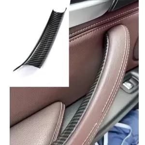 LHD RHD F15 F16 자동차 간편 설치 내부 도어 손잡이 내부 팔걸이 패널 커버 교체품 (BMW X5 X6 F15 F16 20
