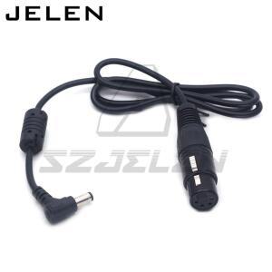 호환 모니터 전원 코드 용 XLR 4pin 암 전원 케이블에 DC5525