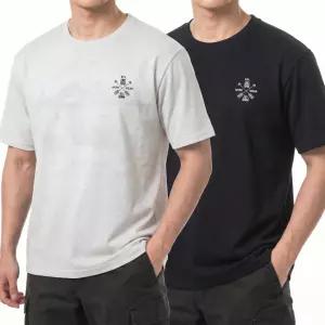 버팔로 여름 남성 시원한 속건 스판 그래픽 반팔 티셔츠 TSBFL-s212