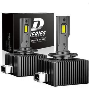 2PCS 30000LM D1S D3S 헤드 라이트 35W D2S D2R D4S D4R D5S D8S LED Canbus 램프 자동 조명 전구 6000K 플