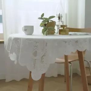 감성 레이스 식탁보 테이블보 3size 플라워 예쁜 촬영소품 배경천 식탁테이블보 테이블천
