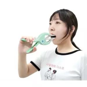 입벌리기 턱관절운동기구 각도조절 재활 하악골 근육훈련 보조