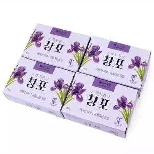 세안비운 YTM466S6 향기 미용 샤워바 창포 비누 100g (4P)