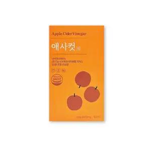 [애사컷] 애사컷 애사비정 사과초모식초 짠거먹은날 야식먹은밤 가뿐한속 60정 x 6개