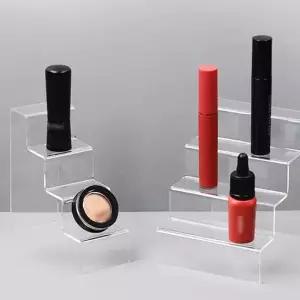 계단식 아크릴 4단 진열대 150mm 화장품/소품진열대