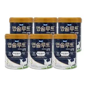 매일유업 앱솔루트 프리미엄 산양 3단계 750g 6개/mjc