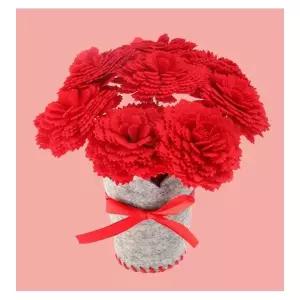 어린이집 꽃 화분 만들기 DIY 카네이션 해바라기 키트 부직포 스승의날 펠트 미술수업 유치원 교구 재료