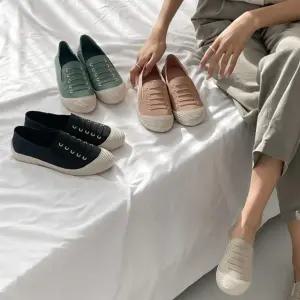 여자 데일리 캐주얼 캡토 슬립온 스니커즈