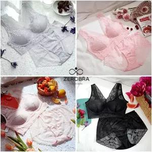 26SS신상 제로브라 40g 초경량 썸머 레이스 브라팬티