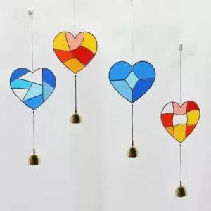 [Deco] 솜씨키트 햇살에 반짝이는 글라스아트 하트 썬캐쳐 DIY 키트