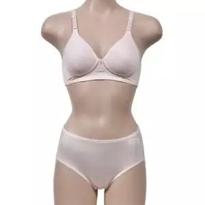 통풍성이 좋은 와플 풀컵 B컵 브라팬티세트