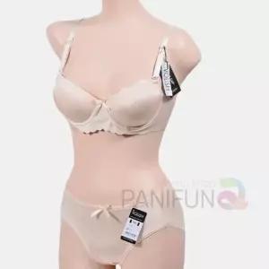 심리스브라팬티 예쁜브라 3/4컵브라 팬티브라세트 심리스속옷세트 와이어브라