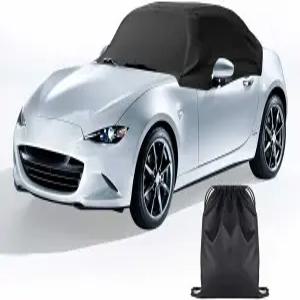 420D 하프 카 커버 2042023 마쓰다 미아타 MX5 Mk4 ND 모델 전용 소프트 탑 루프 프로텍터 사계절 방풍