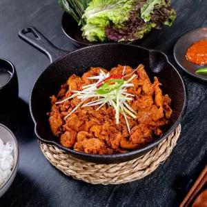 프레시밀 기사식당 연탄불고기 불백 고추장 소스 쌈채소 2~3인분 715g