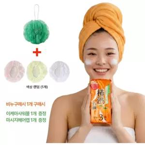 단감비누 노네랄 노네날 노인냄새 냄새SOC 단감비누 노네랄 노네날 노인냄새 3개입감추출물 올인원 일본 바디워시 비누 3개 80g