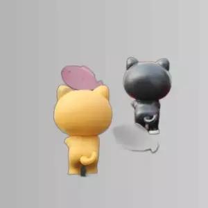 머레이 마이캣 고양이 자동차 주차번호판 민트