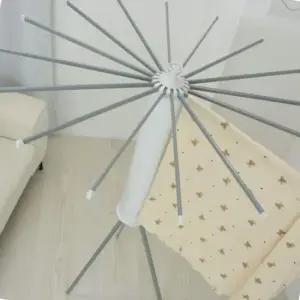 빨래거치대 접이식건조대 우산형 빨래걸이 컴팩트사이즈 통풍구조 미니빨래건조대 작은공간