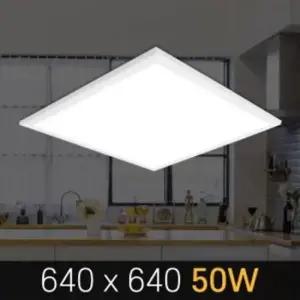 DIY거실등 건식LED 직하엣지 평판등 주광 640X640 50W