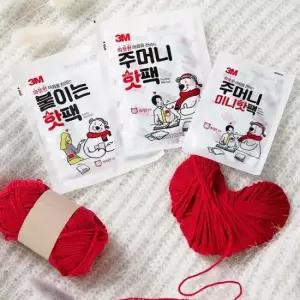 주머니핫팩 붙이는 주머니 손난로 핫팩 100개입 3M핫팩