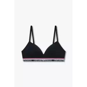 매장정품 EMPORIO ARMANI UNDERWEAR 엠포리오 아르마니 언더웨어 여성 스트라이프 밴딩 패디드 트라이앵글