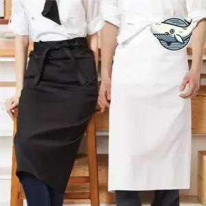 앞치마 2색 디자인 긴 허리 앞치마 카페용 바리스타앞치마