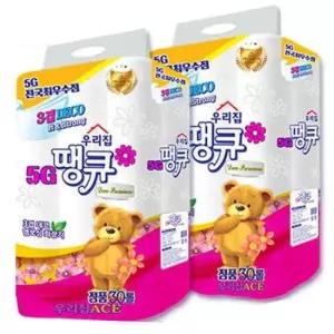 플라워화장지 플라워 땡큐 3겹 롤 화장지 휴지 30롤 2팩