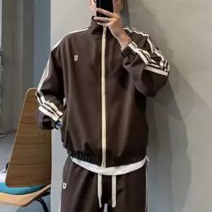 [하프클럽/]남성 밴딩 트레이닝 트랙 라인 집업 팬츠 츄리닝 자켓