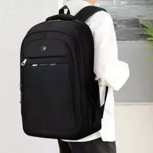 브로치 장식 강조 옆포켓 디자인 캐주얼 백팩 가방