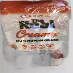 하림 더리얼크리미 가다랑어 닭가슴살 반려묘 사료50g