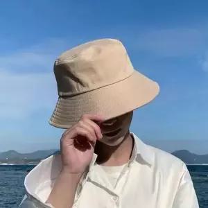 남성 여성 기본 디자인 무지 버킷햇 벙거지 모자 무지모자