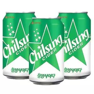 칠성사이다 롯데 x 48캔 355ml (24캔x2박스)