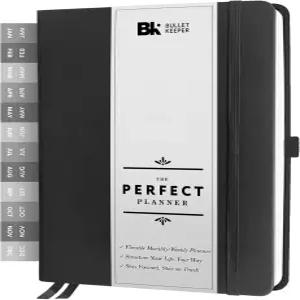 BK 언데이트 연간 주간/월간 플래너 2026-27 일간 의제 및 생산성 향상을 위한 개인 기획자 스티커 세트