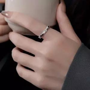 제시크 실버925 오픈링 반지