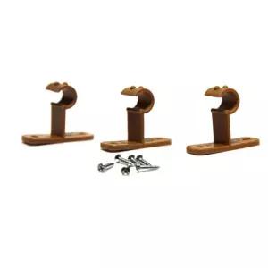 커튼 우드브라켓 15mm 3조 커튼봉고정브라켓 높이조절 tbk5+9NXF