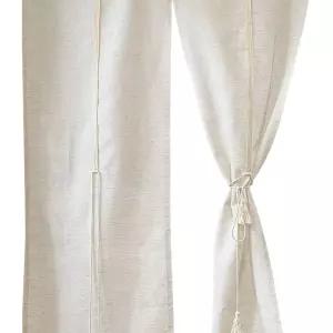 일본식 도어커튼 패브릭 폭 주방 130cm 반커튼 린넨 베이직 88x높이