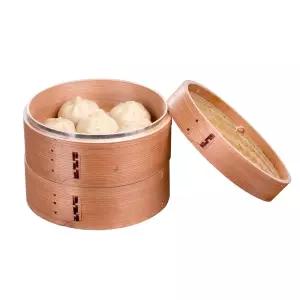 가정용 찜통 2단세트 2단 찜기 편백나무 업소용 만두 18cm 표준