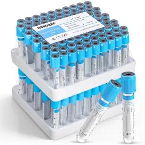 TrelaCo 200개 수집 튜브 3ml Pt Lab 일반 진공 애완동물 실험실 용품 랩 포장