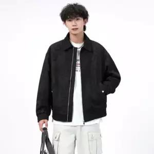 남자 가을 캐주얼 재킷 멋스러운 점퍼 트렌드 그러데이션 코트 럭셔리 패피3