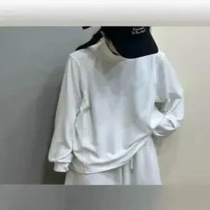 빛채운 여친 캐주얼 양면 올오버 긴팔 티 솔리드 반폴라 상의 OPH1